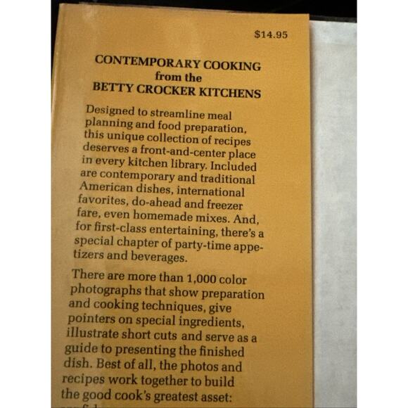 Betty Crocker Step By Step Picture Cookbook 1983 Hardcover First Printing - Picture 4 of 6